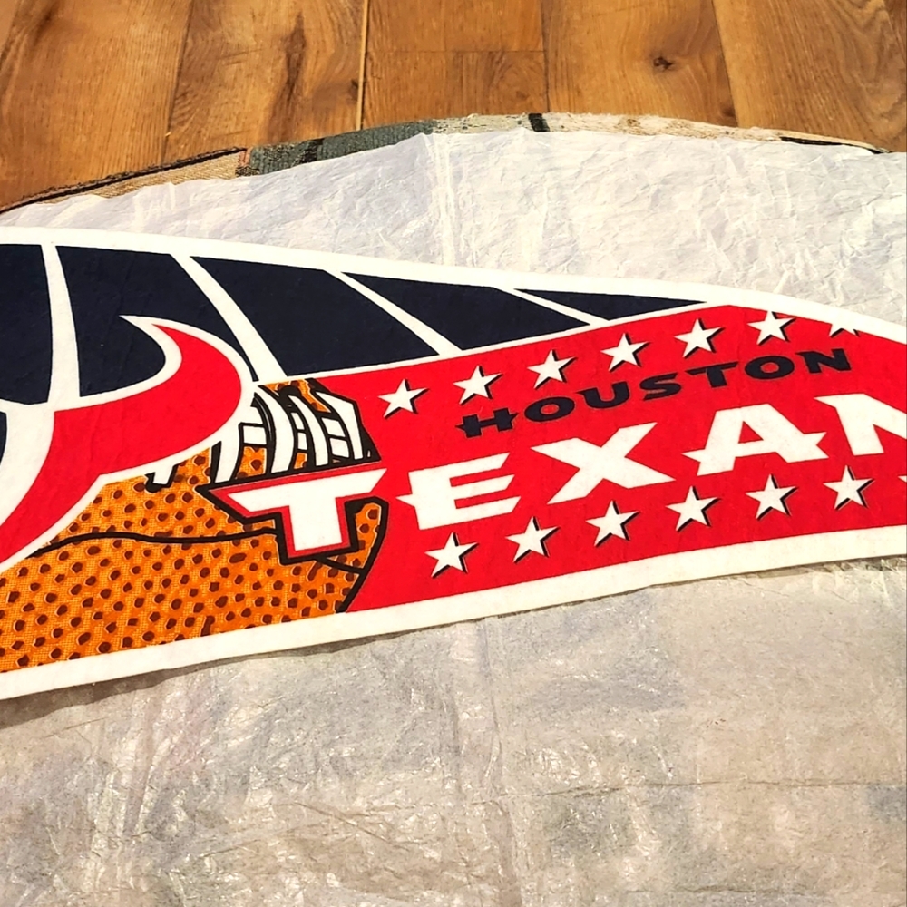 Rico Industries Tag Express NFL Houston Texans Pennant
